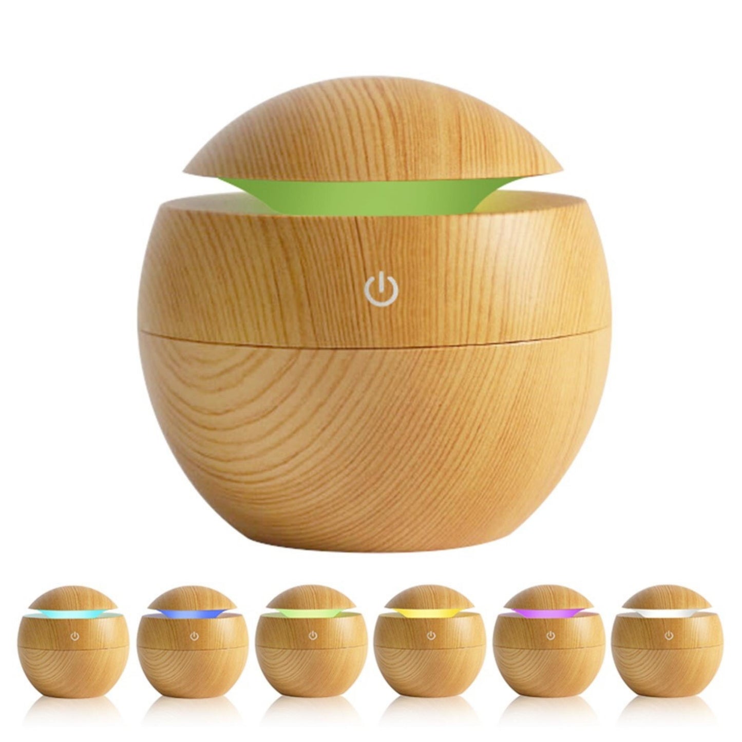 USB Ultrasonic LED 7 Color Essential Oil Diffuser