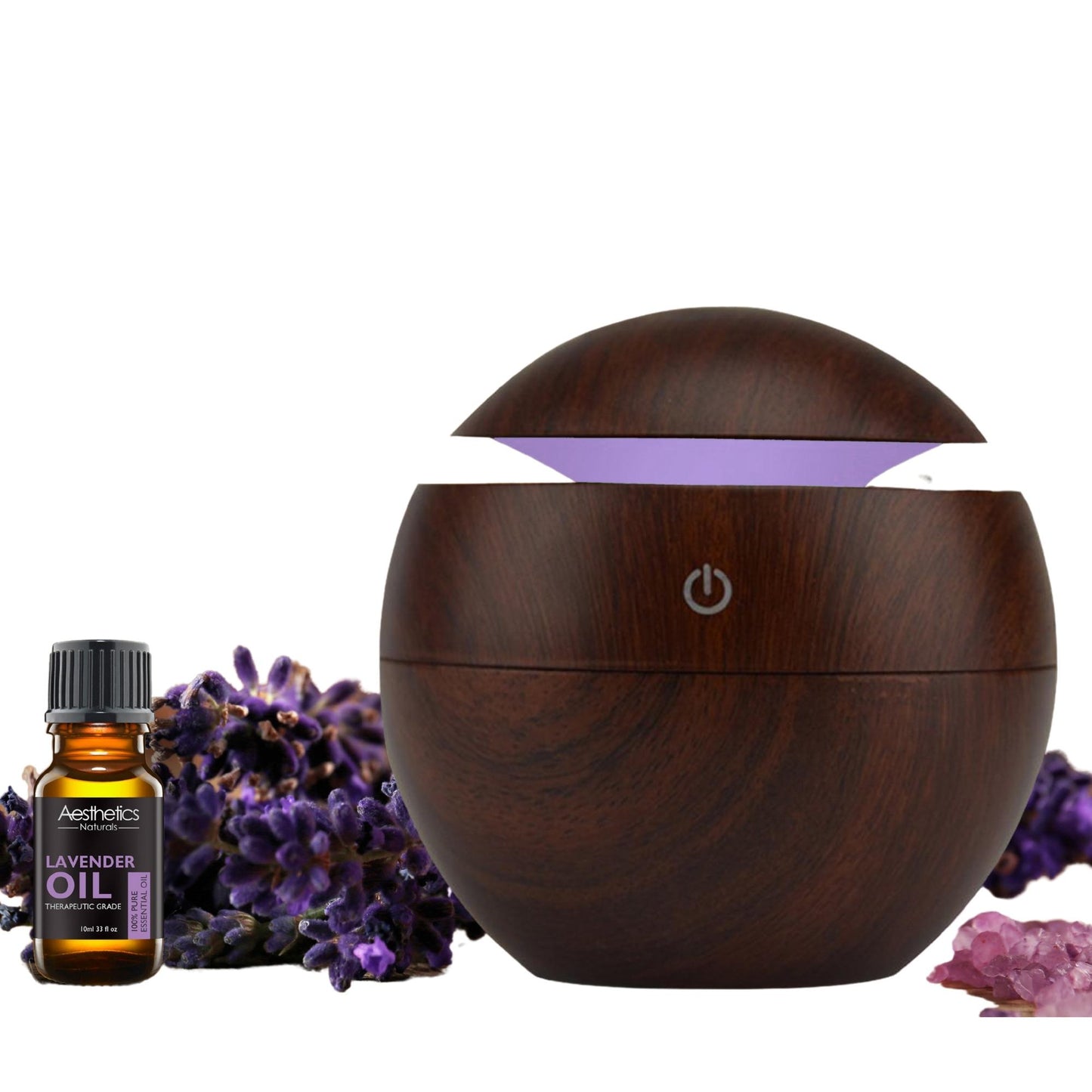 USB Ultrasonic LED 7 Color Essential Oil Diffuser