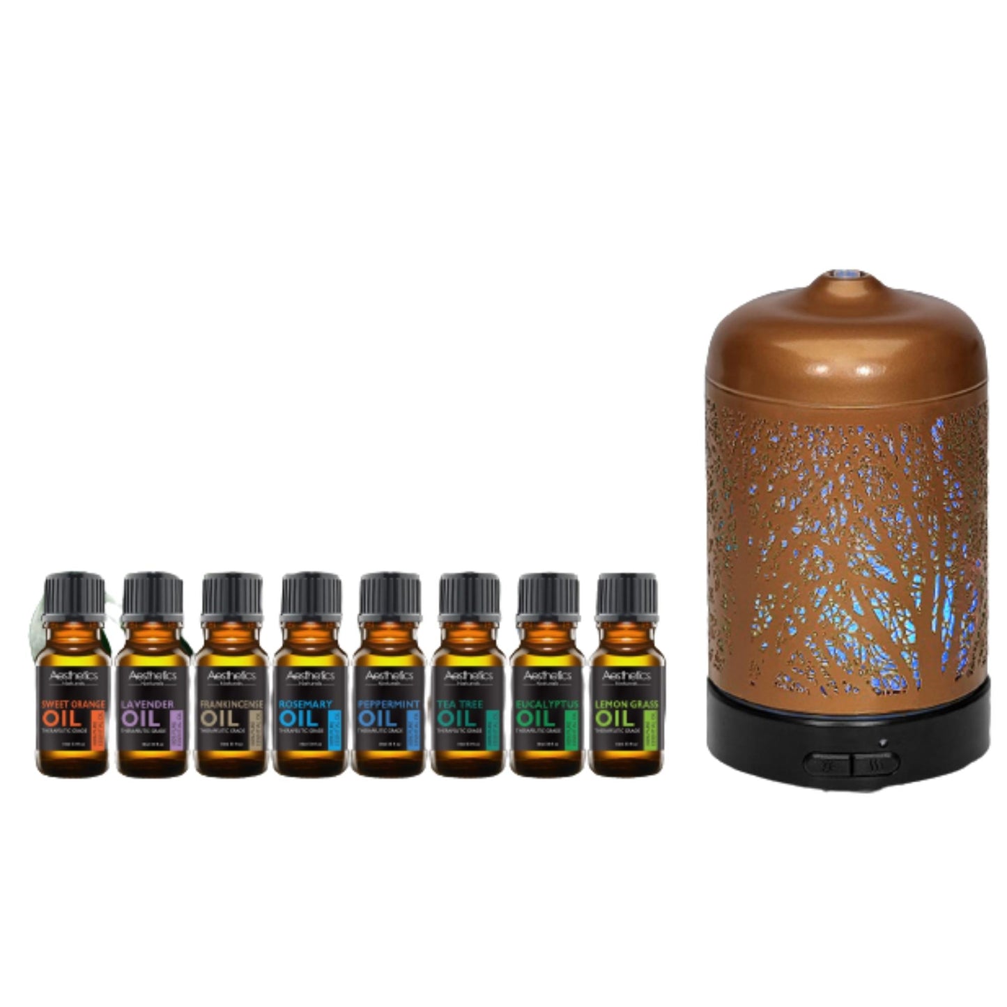 Ultrasonic Aroma Zen Diffuser with Optional Oils