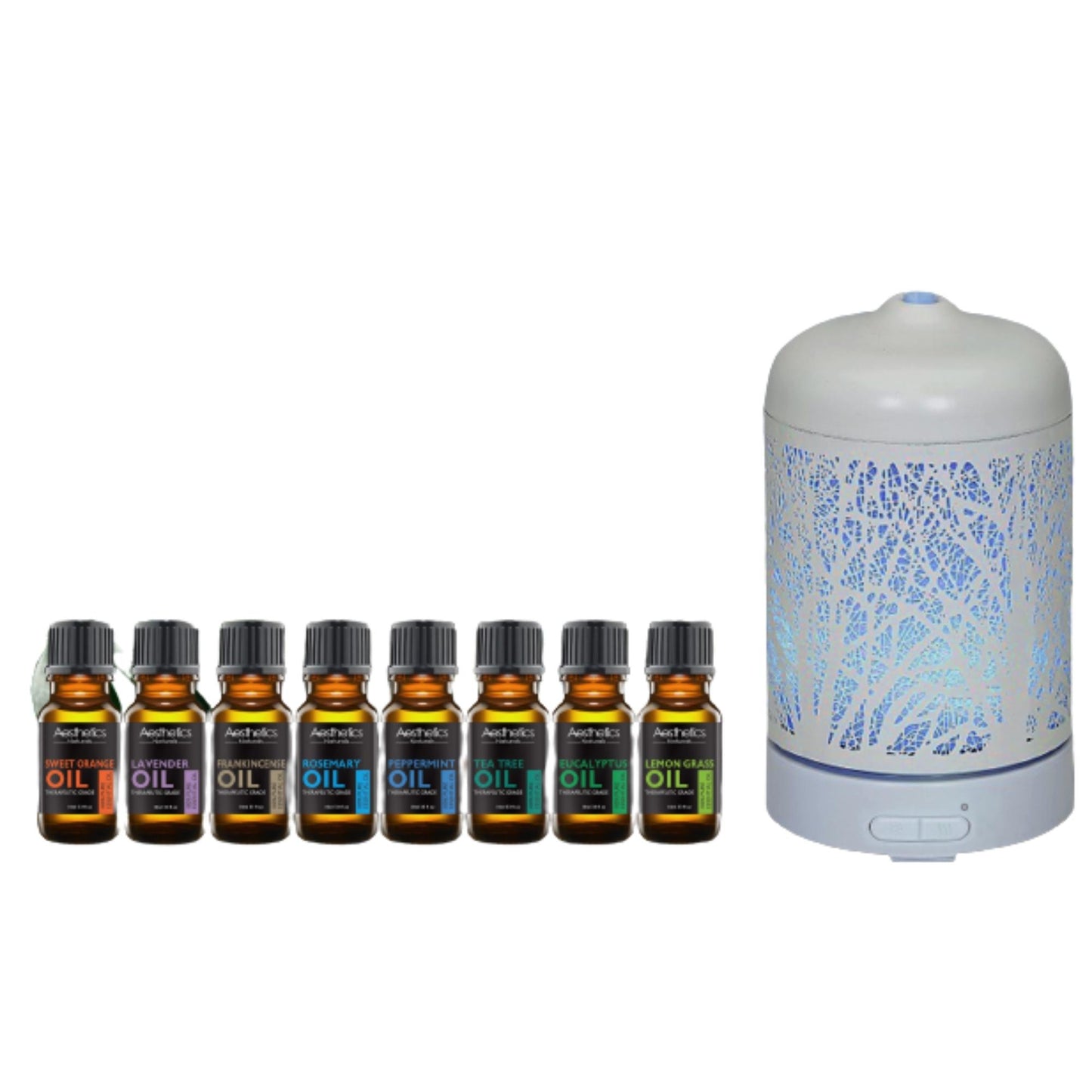 Ultrasonic Aroma Zen Diffuser with Optional Oils